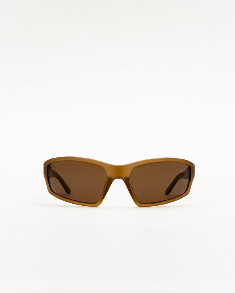 Raven matt Cola - brown solid polarized lens