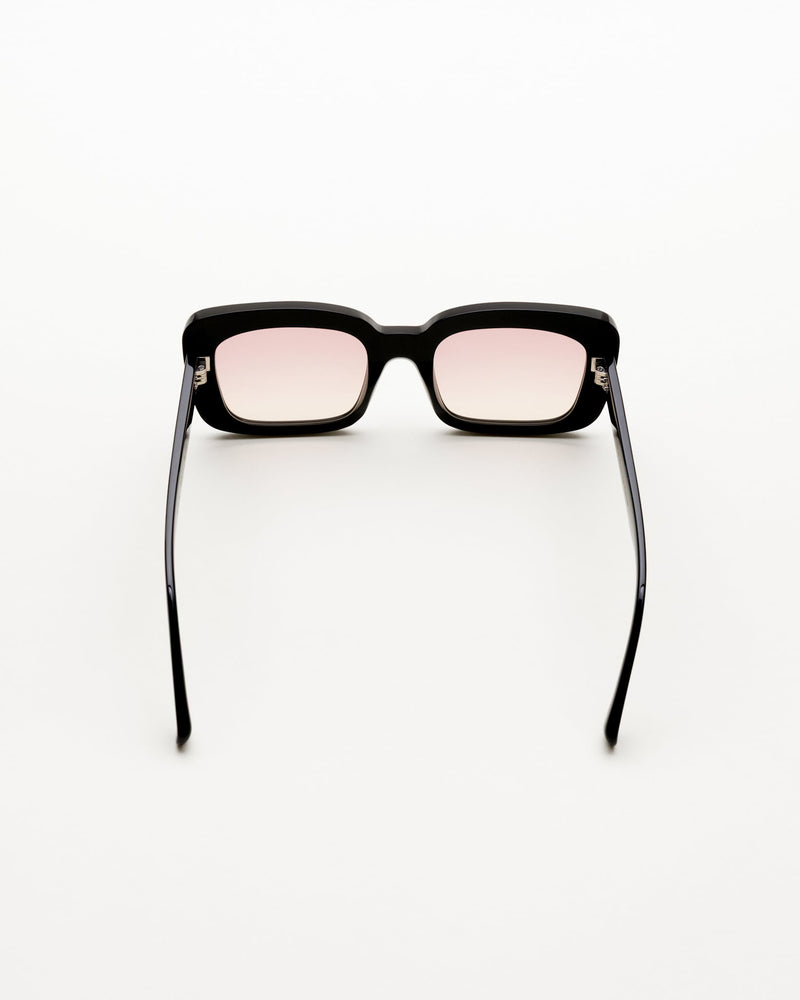 Molly Black - rose gradient lens