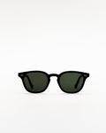River Black - green solid lens
