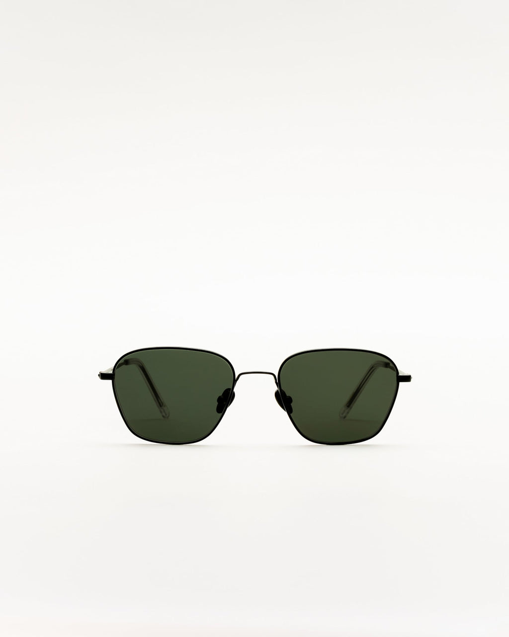 Otis Black - green solid lens