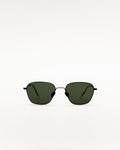 Otis Black - green solid lens