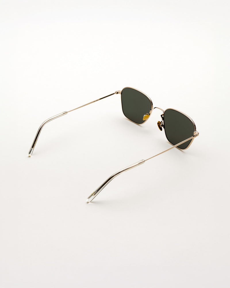 Otis Gold - green solid lens