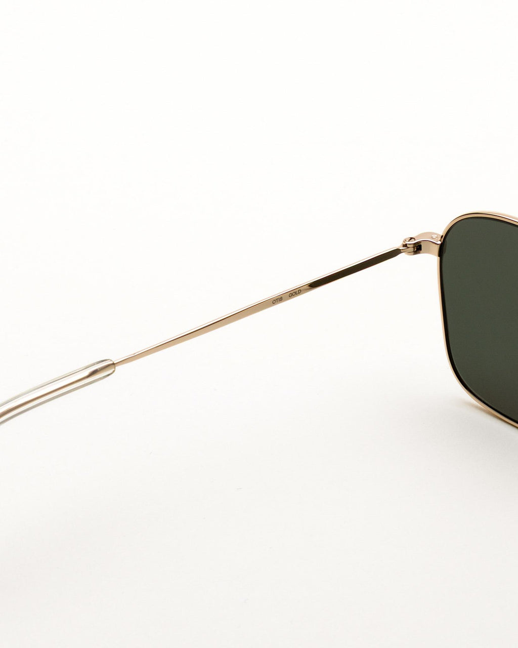 Otis Gold - green solid lens