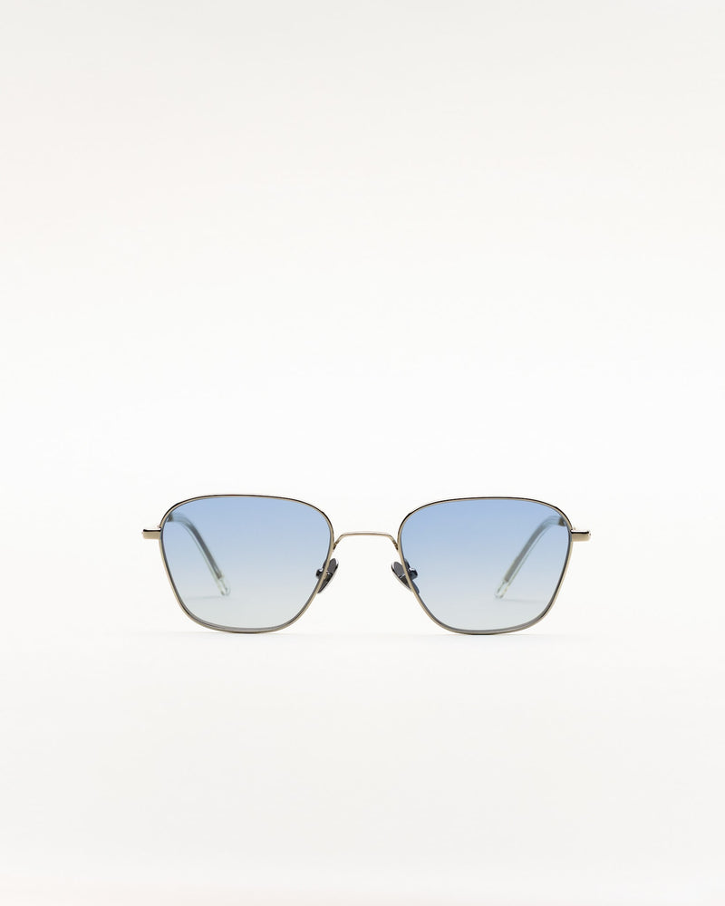 Otis Silver - blue gradient lens