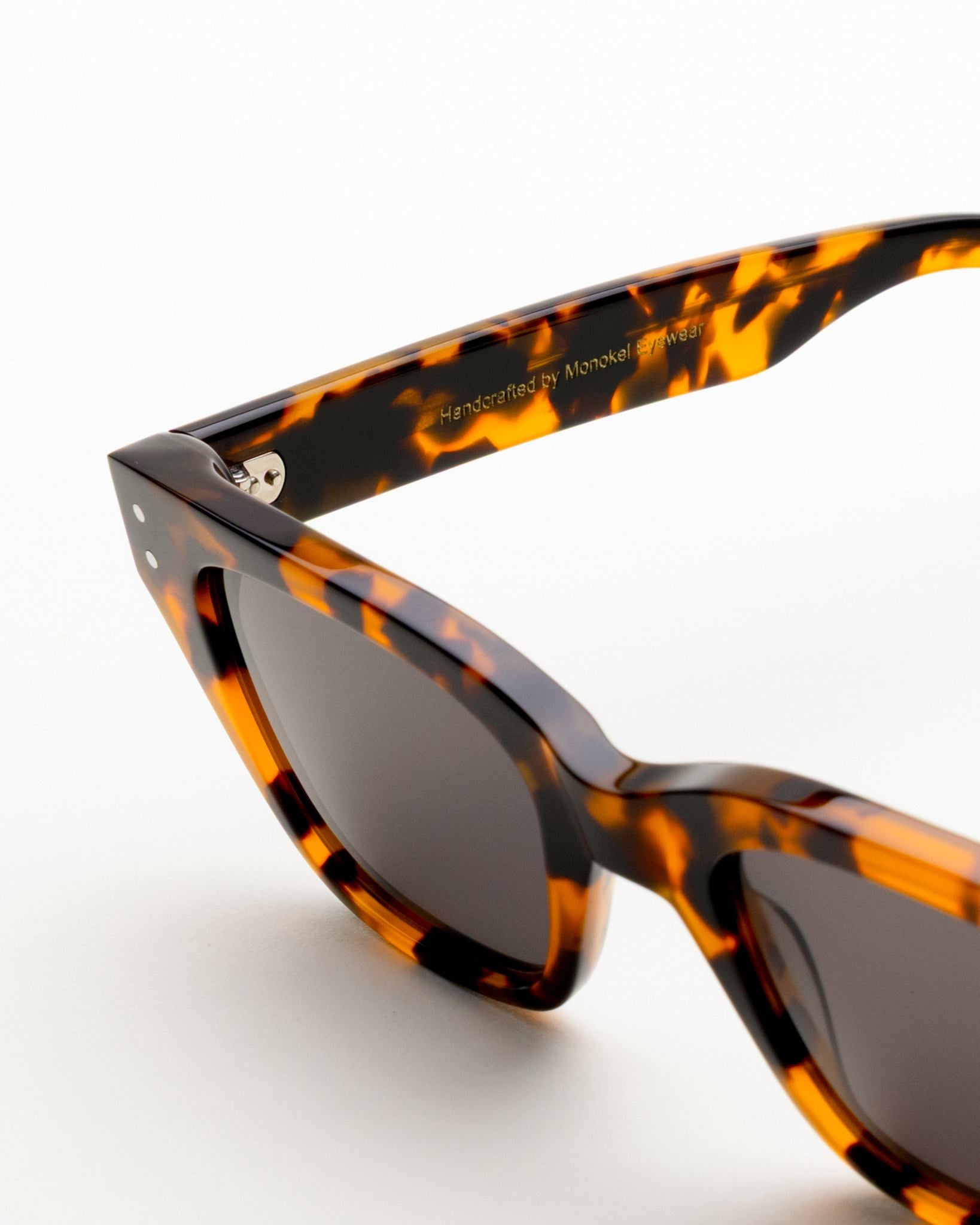 Memphis Havana - grey solid lens