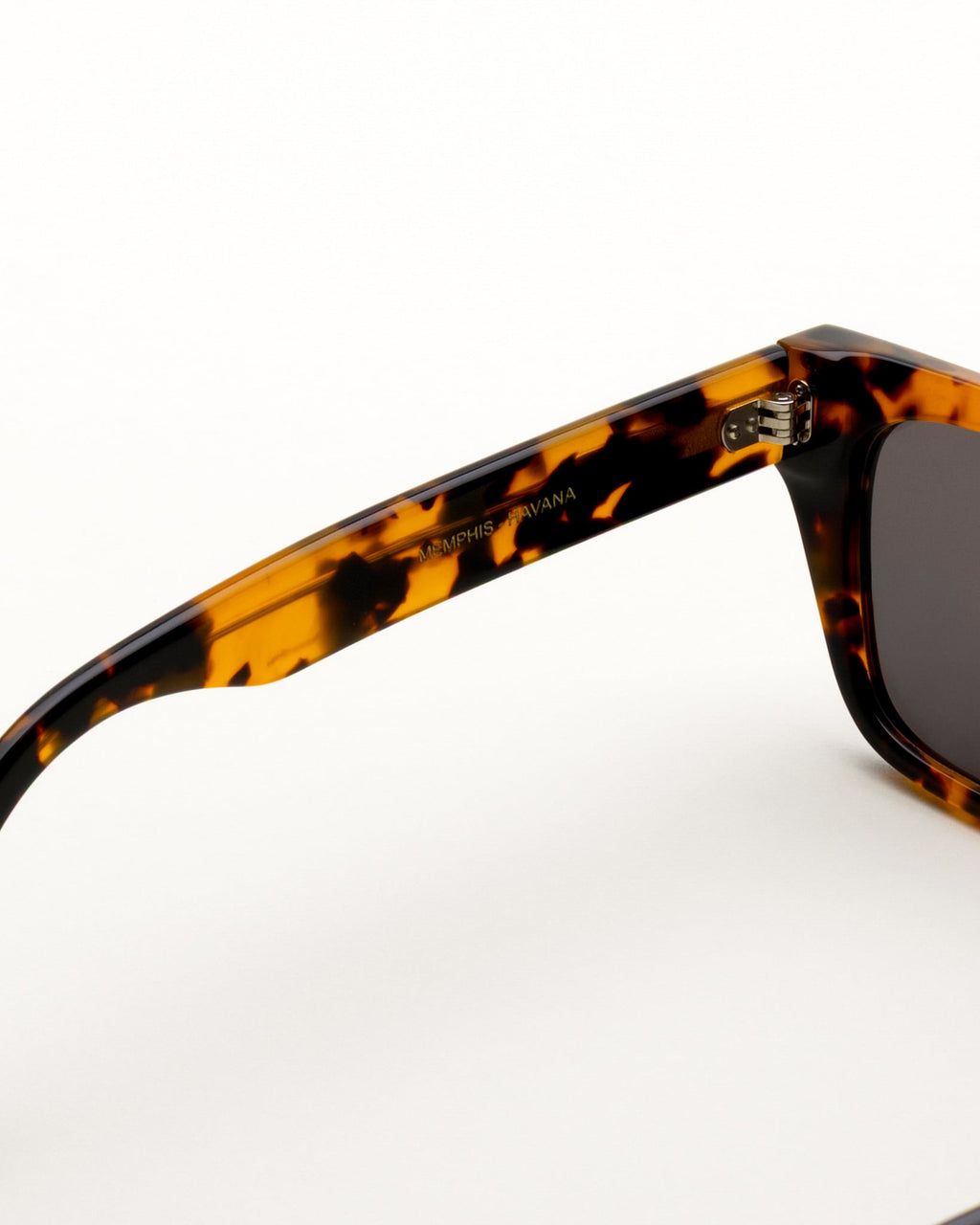 Memphis Havana - grey solid lens