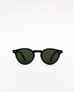 Forest Black - green solid lens
