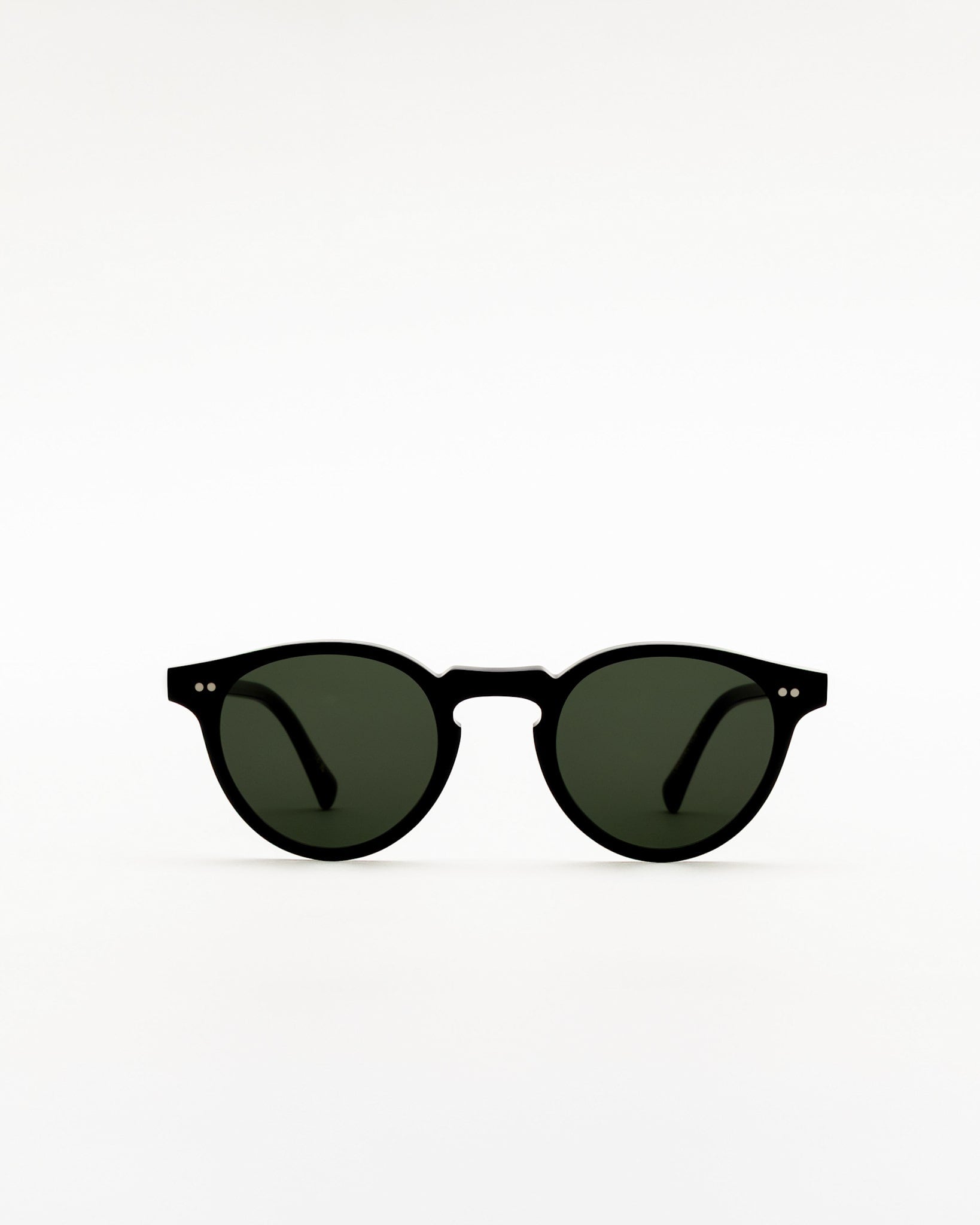 Forest Black - green solid lens
