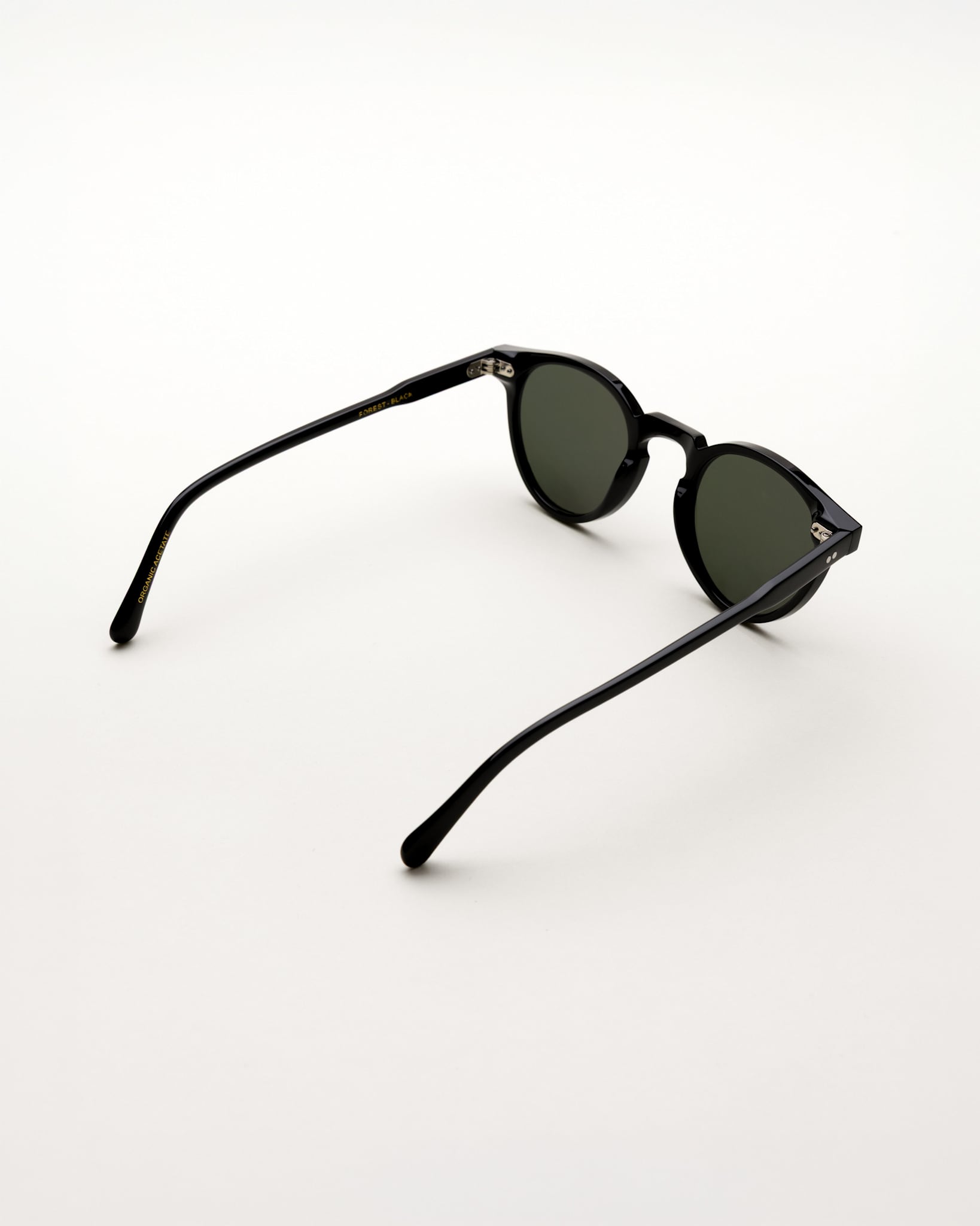 Forest Black - green solid lens