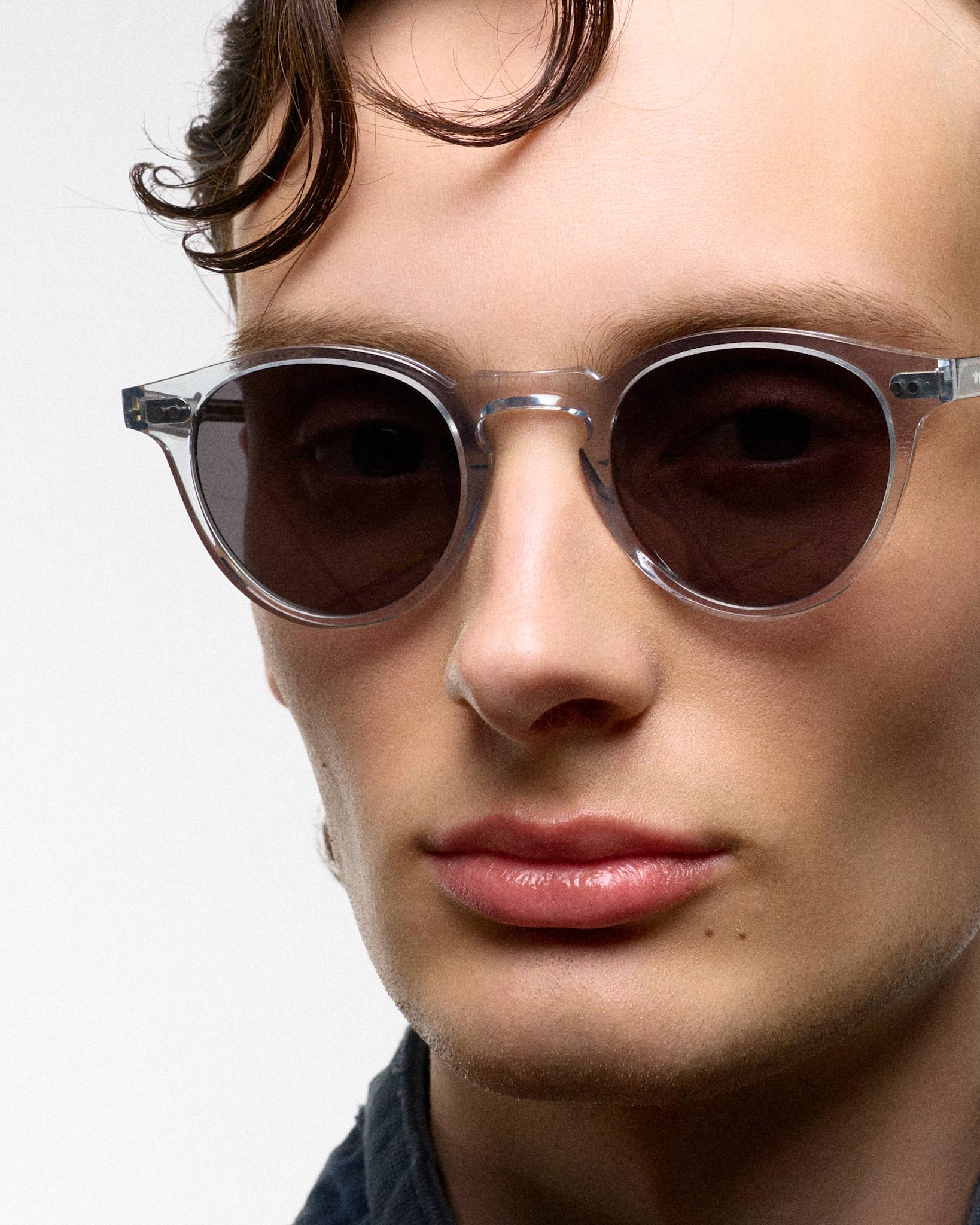 Forest Grey - grey solid lens