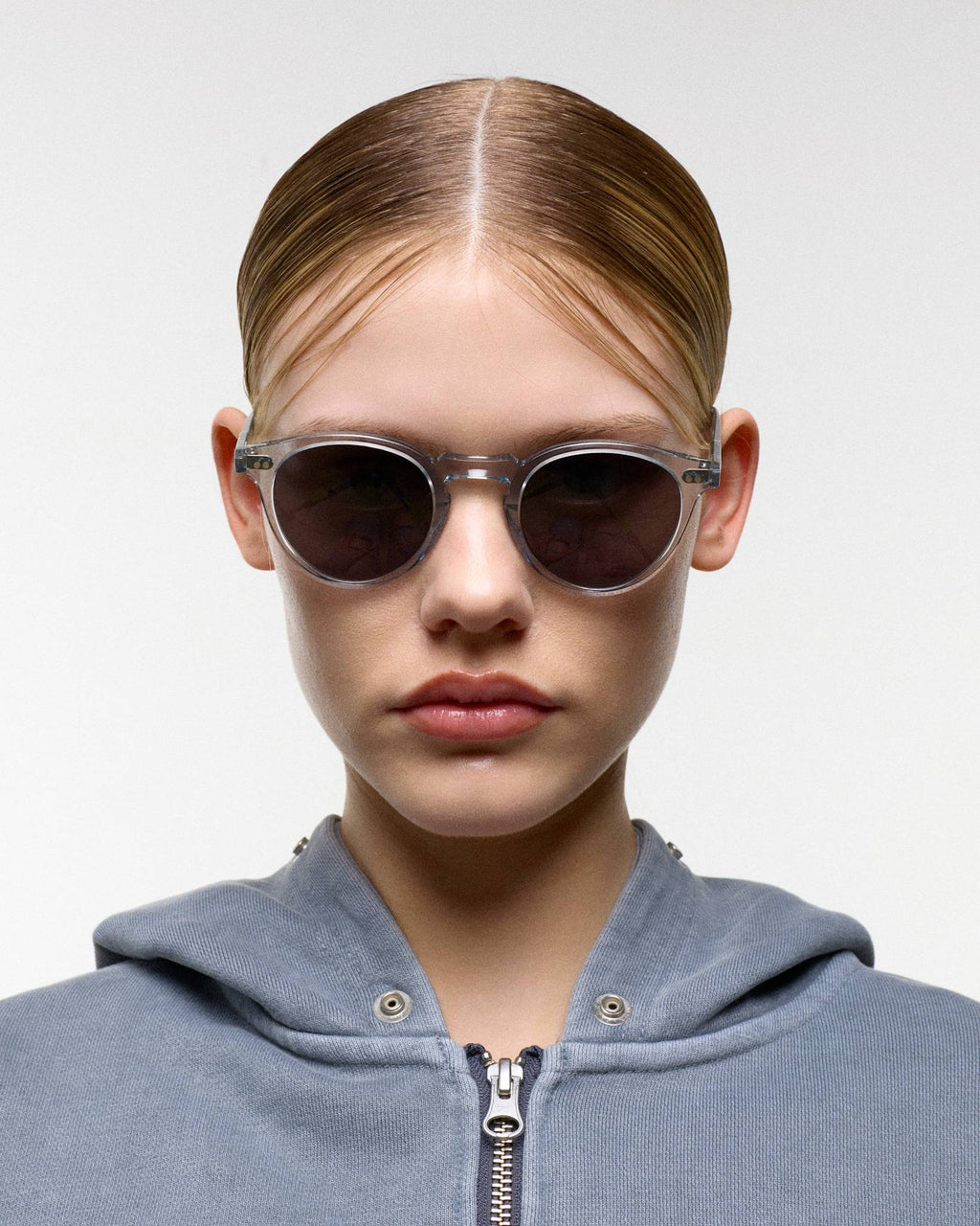 Forest Grey - grey solid lens