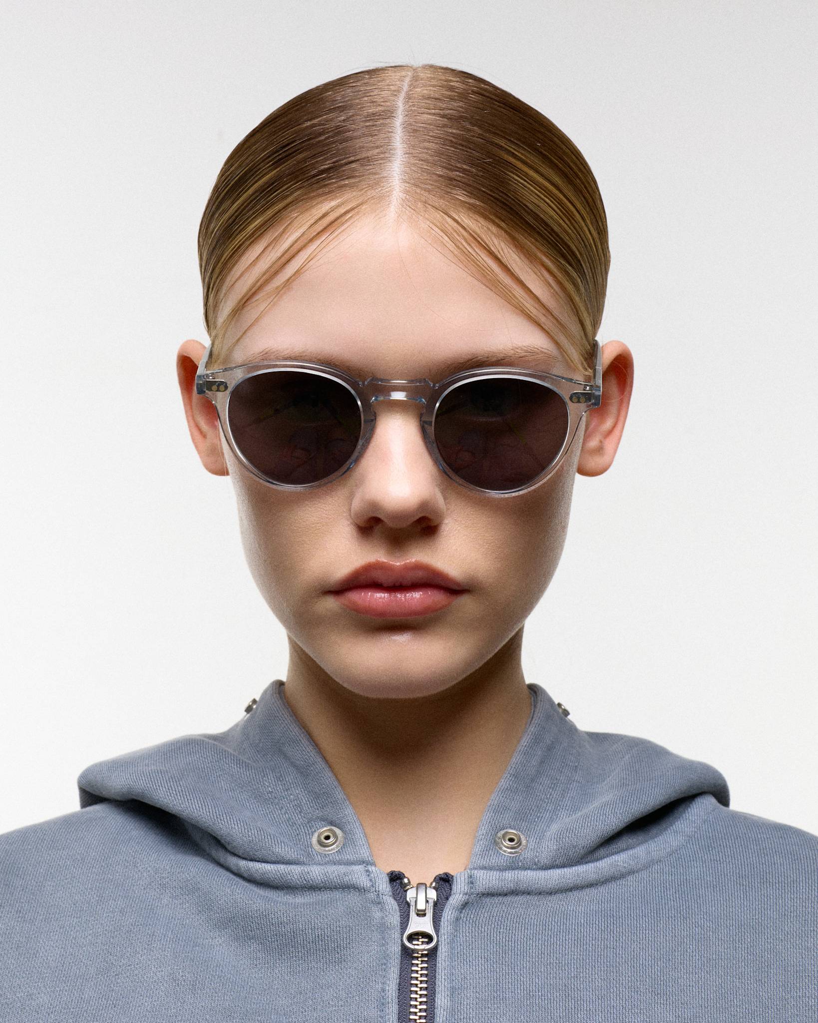 Forest Grey - grey solid lens