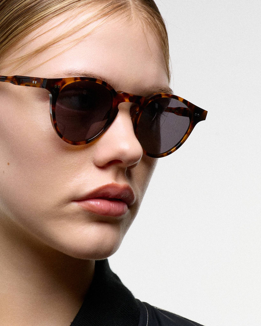 Forest Havana - grey solid lens