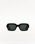Apollo Black - green solid lens