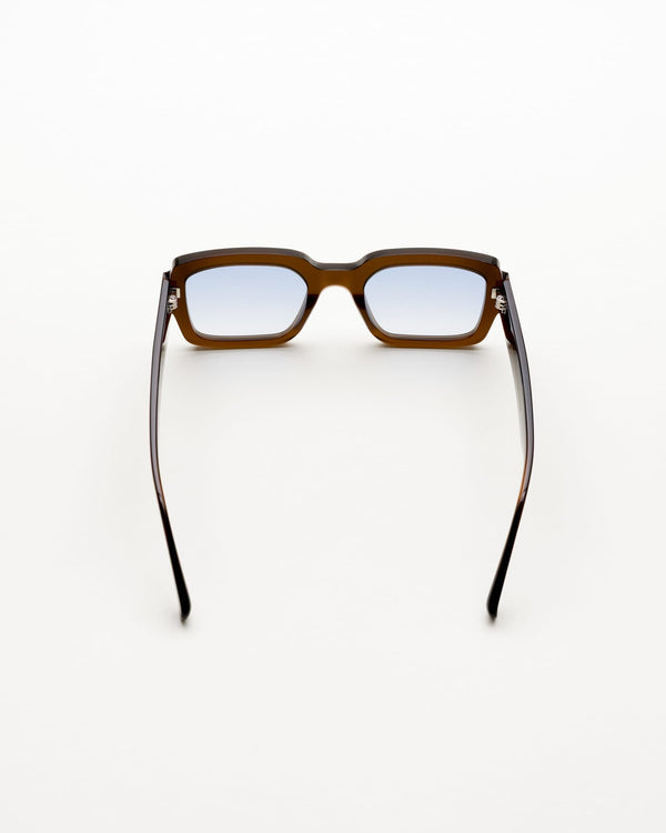 Apollo Chocolate - blue gradient lens