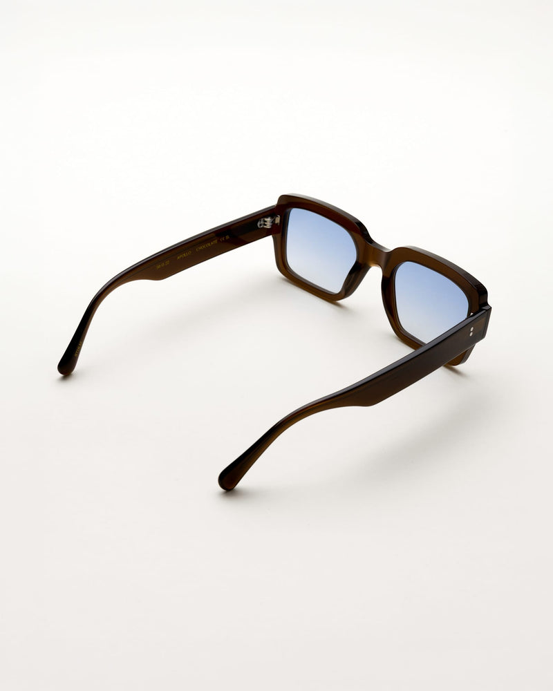 Apollo Chocolate - blue gradient lens