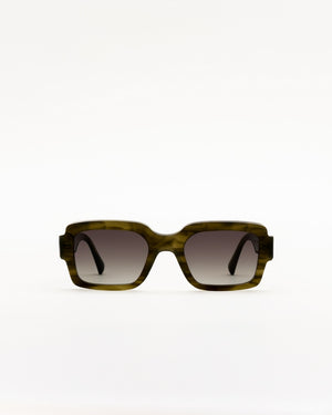 Apollo Olive Demi - grey gradient lens
