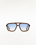 Jet Chocolate - blue gradient lens