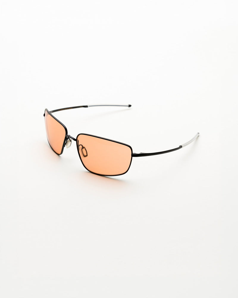 Marathon matt Black - orange solid lens