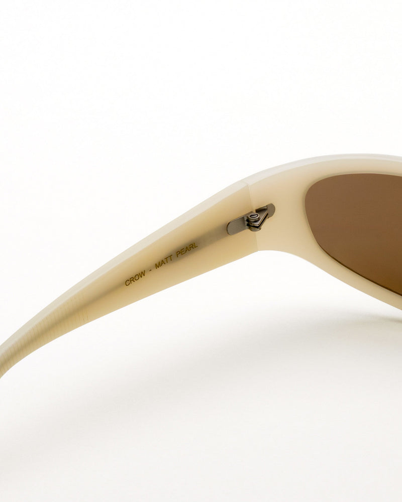 Crow matt Pearl - brown solid polarized lens