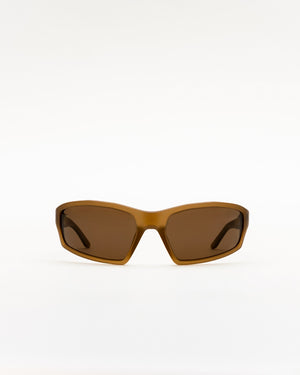 Raven matt Cola - brown solid polarized lens