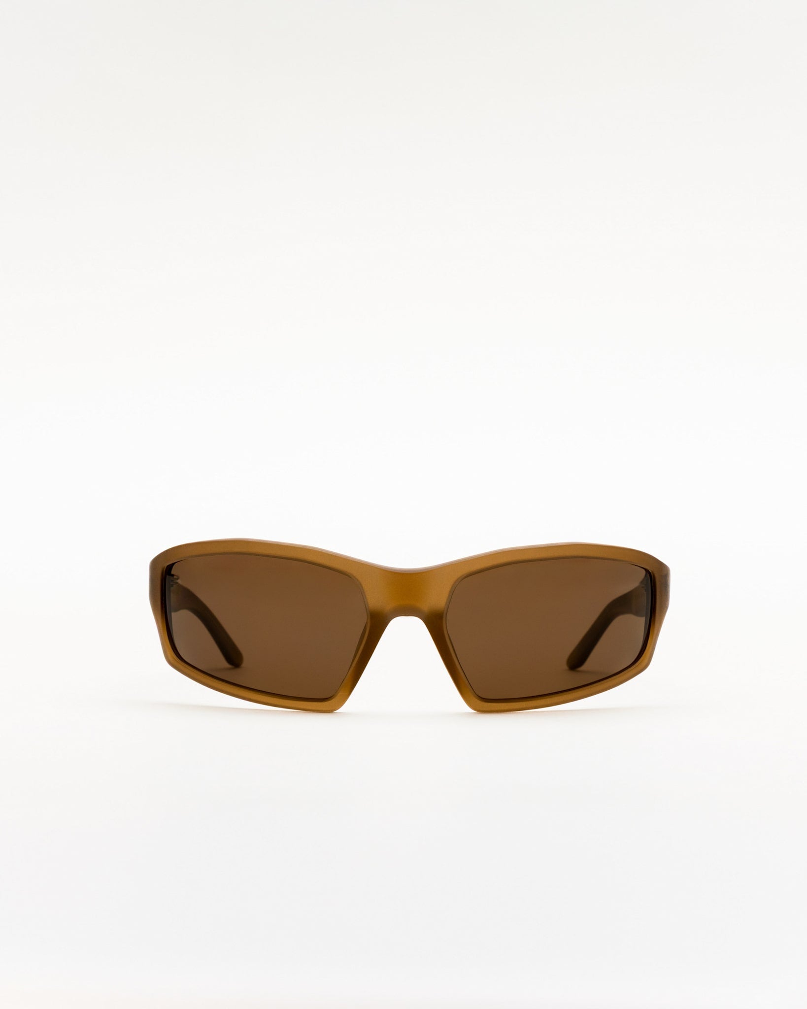 Raven matt Cola - brown solid polarized lens