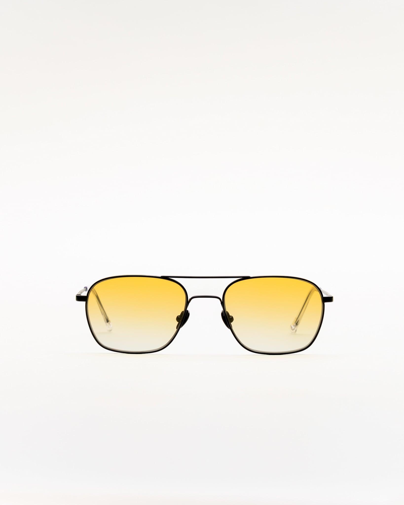 Dion matt Black - yellow gradient lens