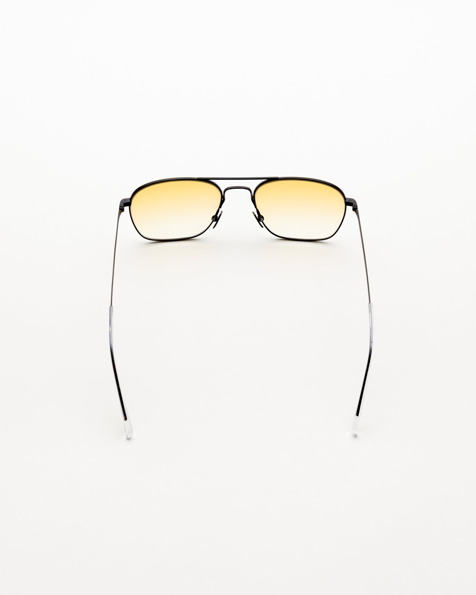 Dion matt Black - yellow gradient lens