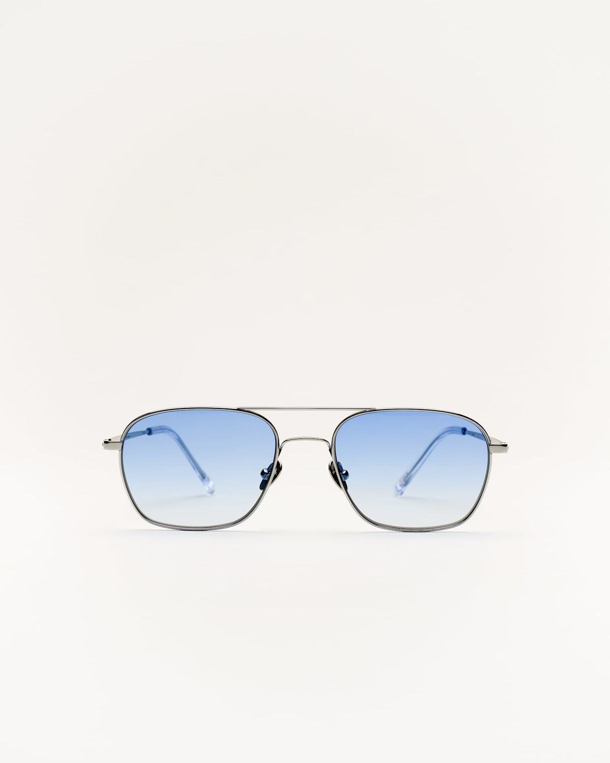 Dion Silver - blue gradient lens