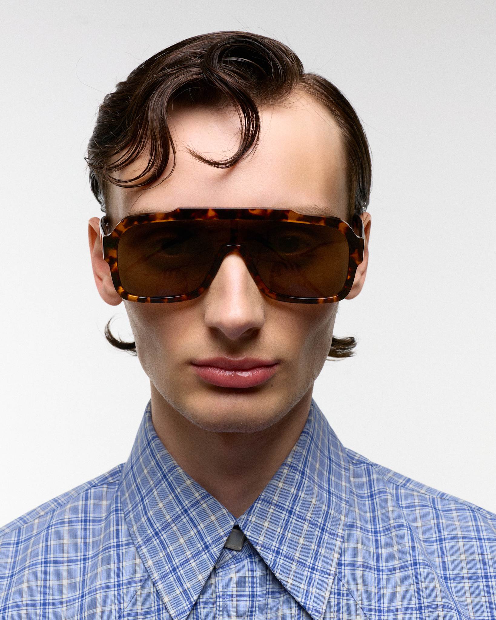 Aspen Havana - brown solid lens