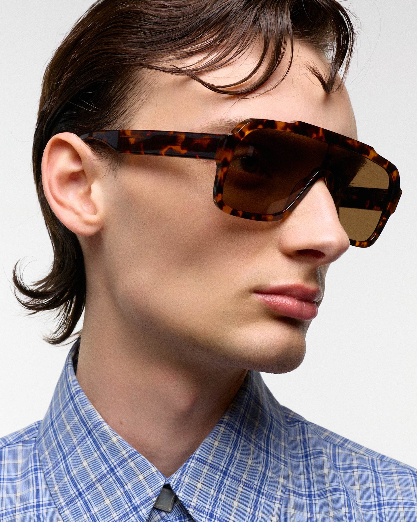 Aspen Havana - brown solid lens