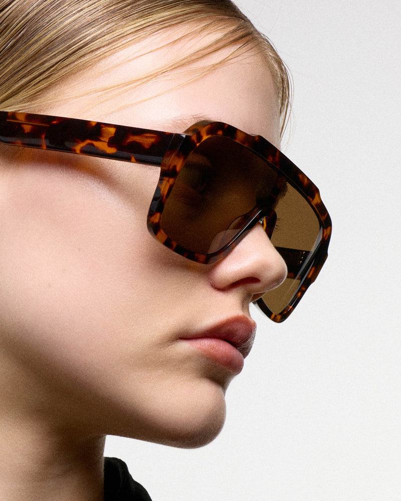 Aspen Havana - brown solid lens