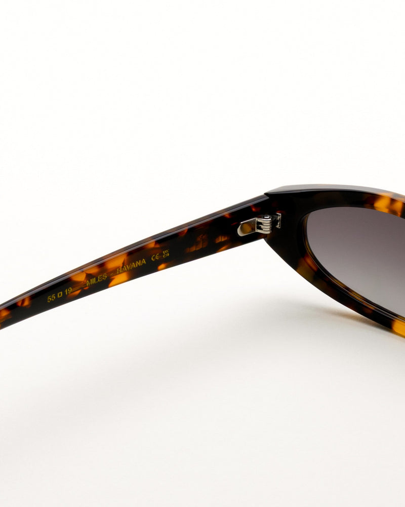 Miles Havana - grey gradient lens