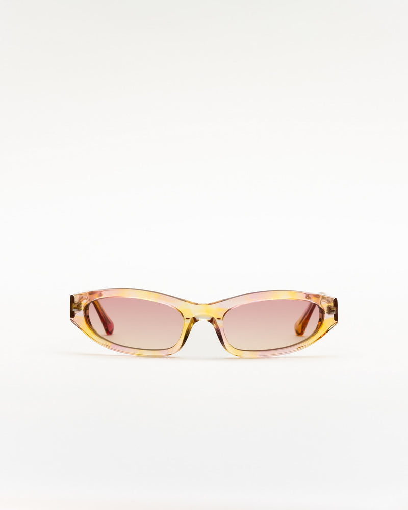 Miles Laguna Beach Yellow - rose gradient lens