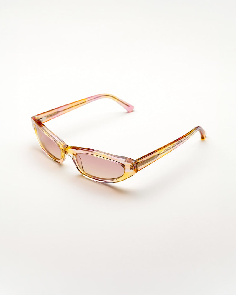 Miles Laguna Beach Yellow - rose gradient lens
