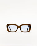 Molly Chocolate - blue gradient lens