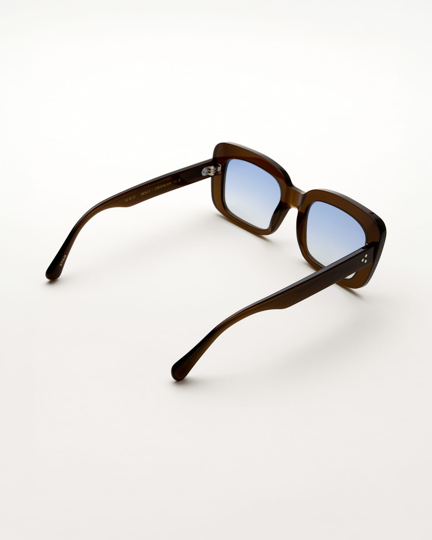 Molly Chocolate - blue gradient lens