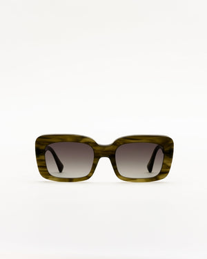 Molly Olive Demi - grey gradient lens