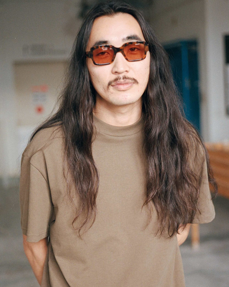 Apollo Havana - orange solid lens