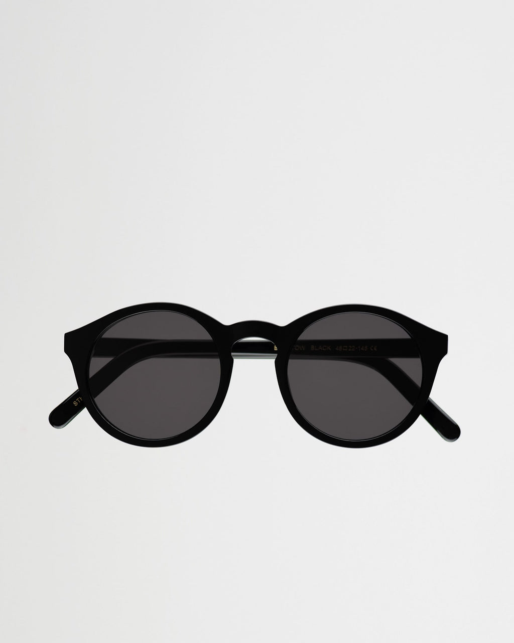 Barstow Black - grey solid lens