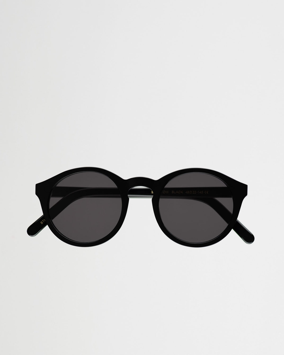 Barstow Black - grey solid lens