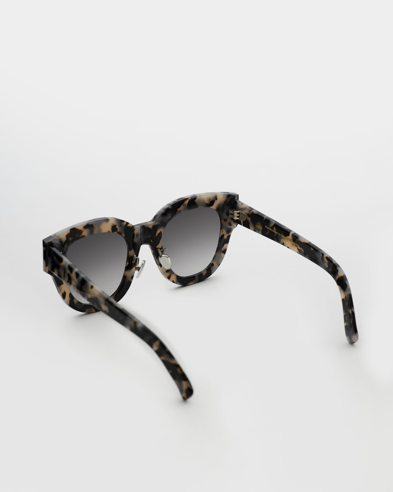 Cleo Black/White havana - grey gradient lens