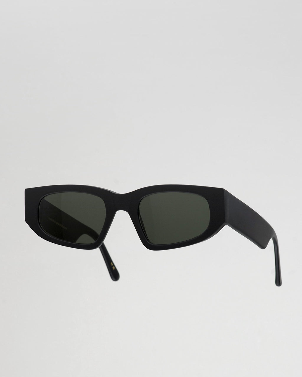 Eclipse matt Black - green solid lens