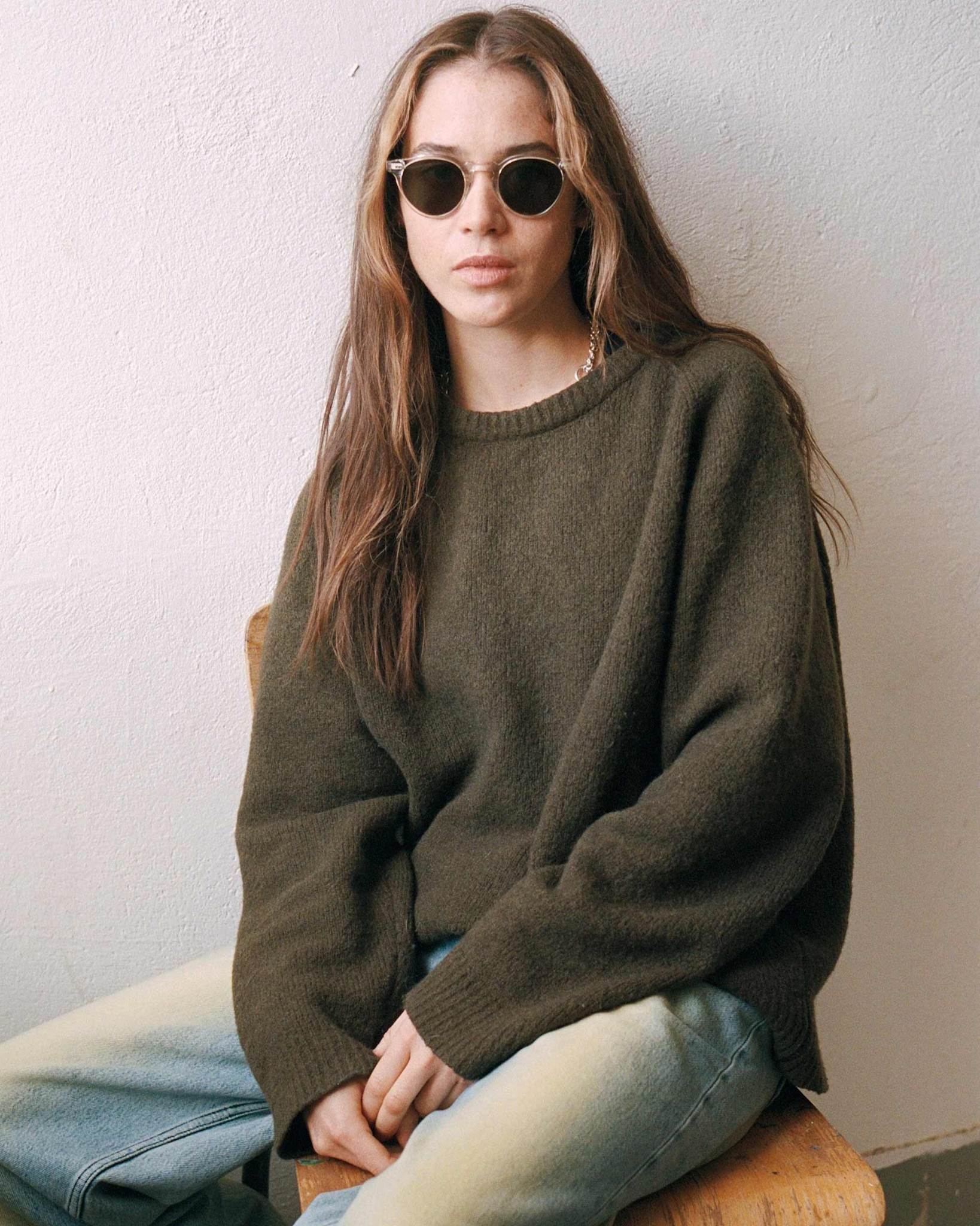 Forest Crystal - green solid lens