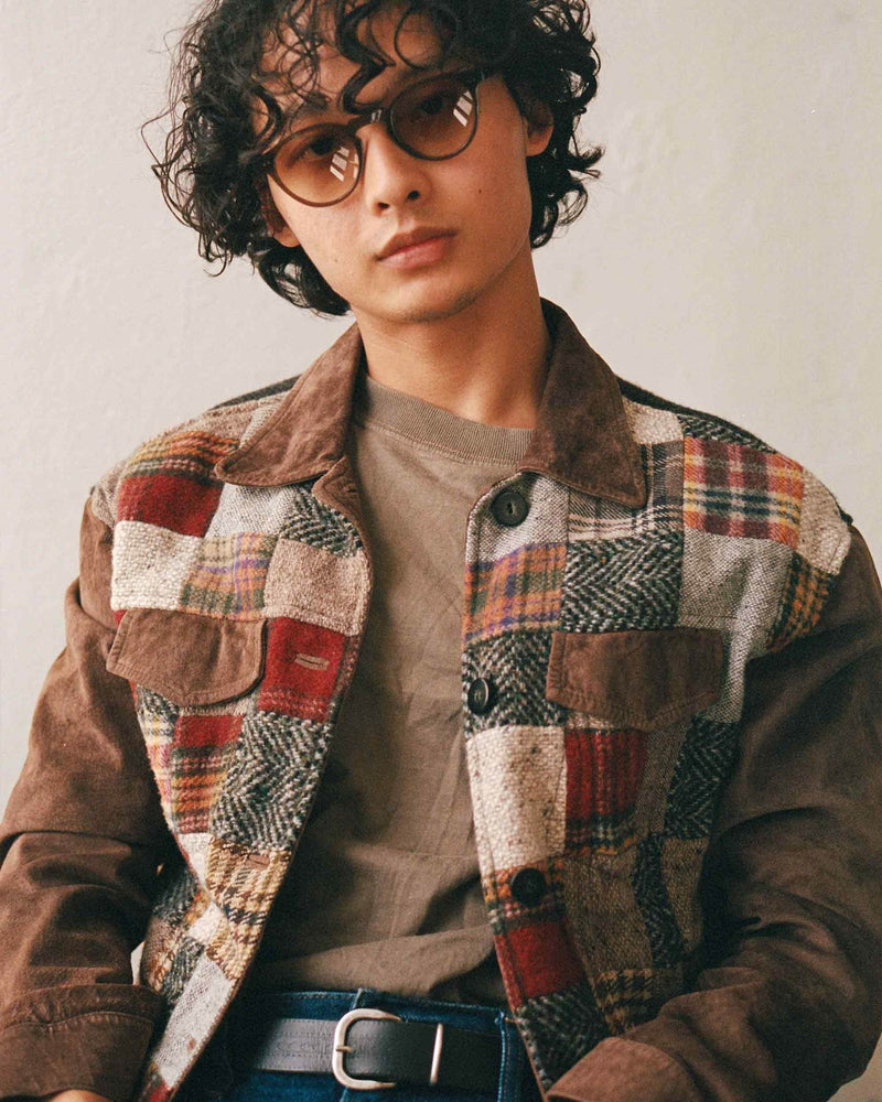 Forest Chocolate - brown gradient lens