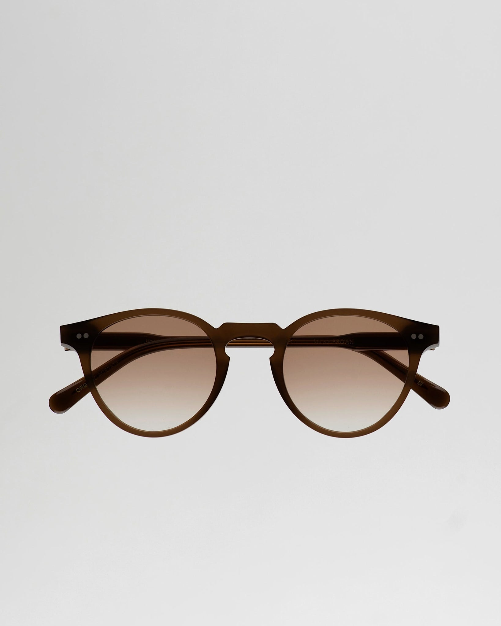 Forest Chocolate - brown gradient lens