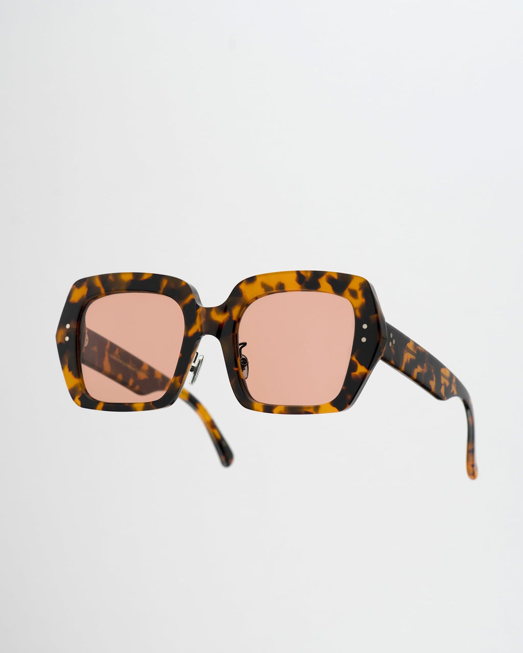 Kaia Havana - orange solid lens