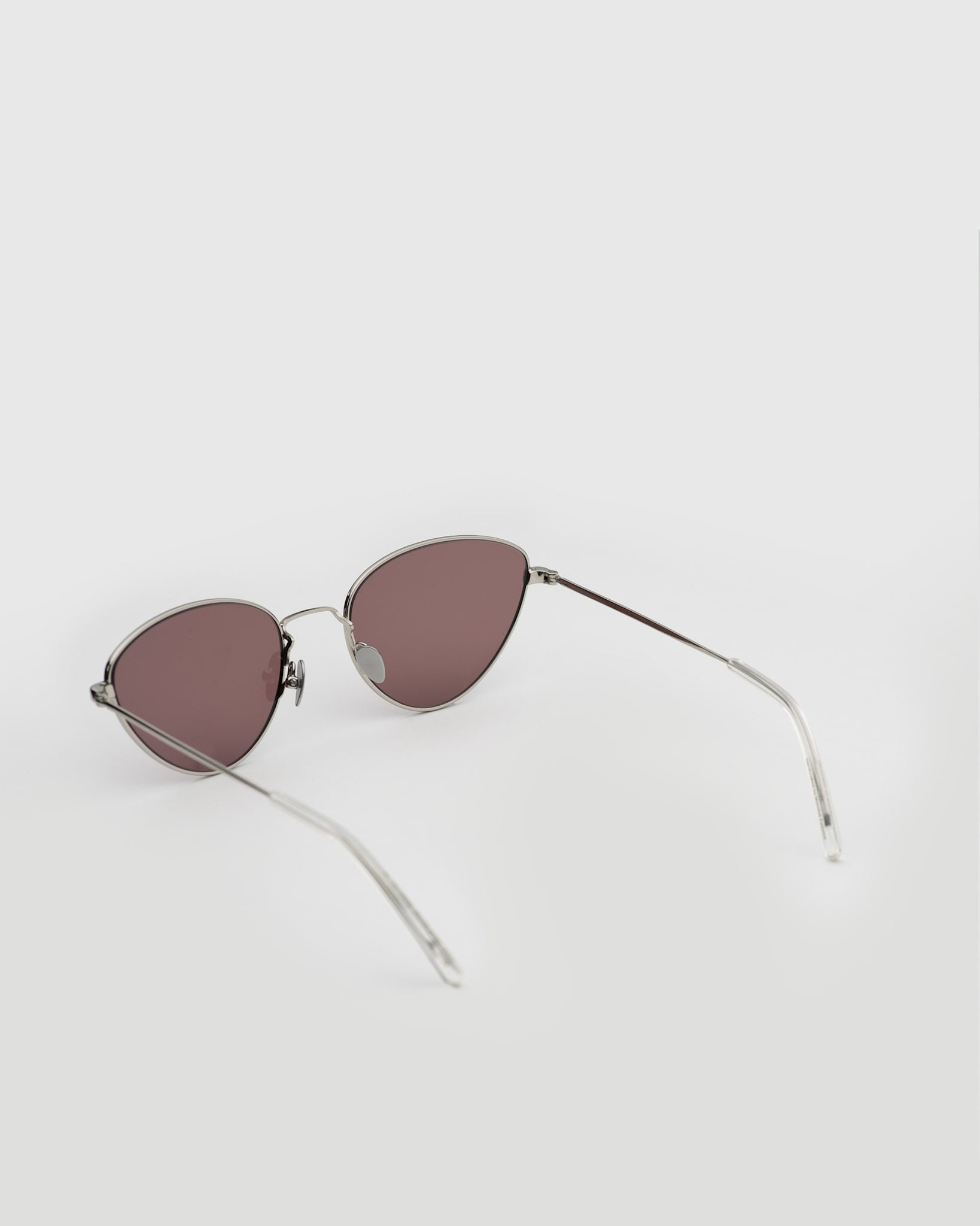 Luna Silver - pink solid lens