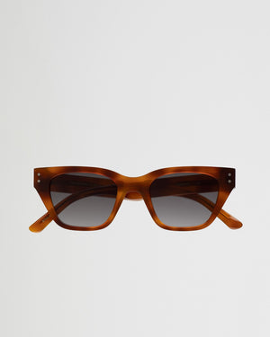 Memphis Amber - grey gradient lens