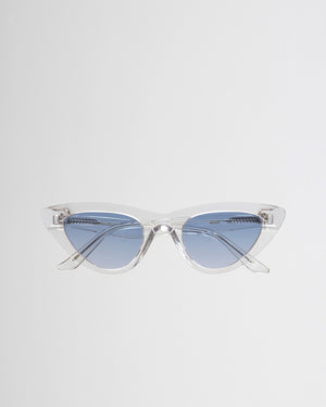Moon Crystal - blue gradient lens